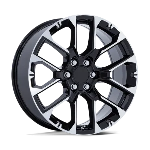 OE Creations – PR224 – Black – 22″x9″ 28mm – Summer Wheels – 224BM-2295828
